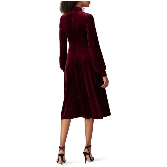 Black Halo Red Velvet Ruby Dress Size 12 - Picture 2 of 9